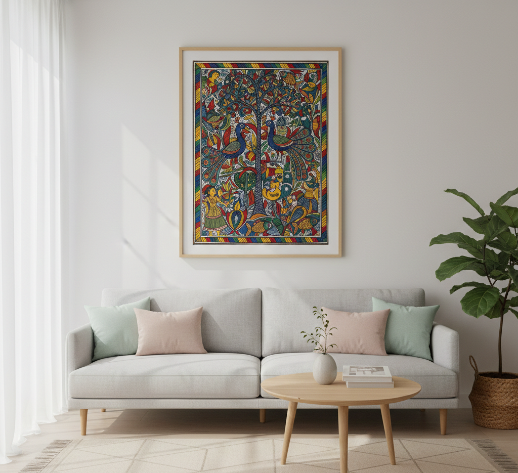 Authentic Madhubani Paintings – Hand-Painted Indian Folk Art