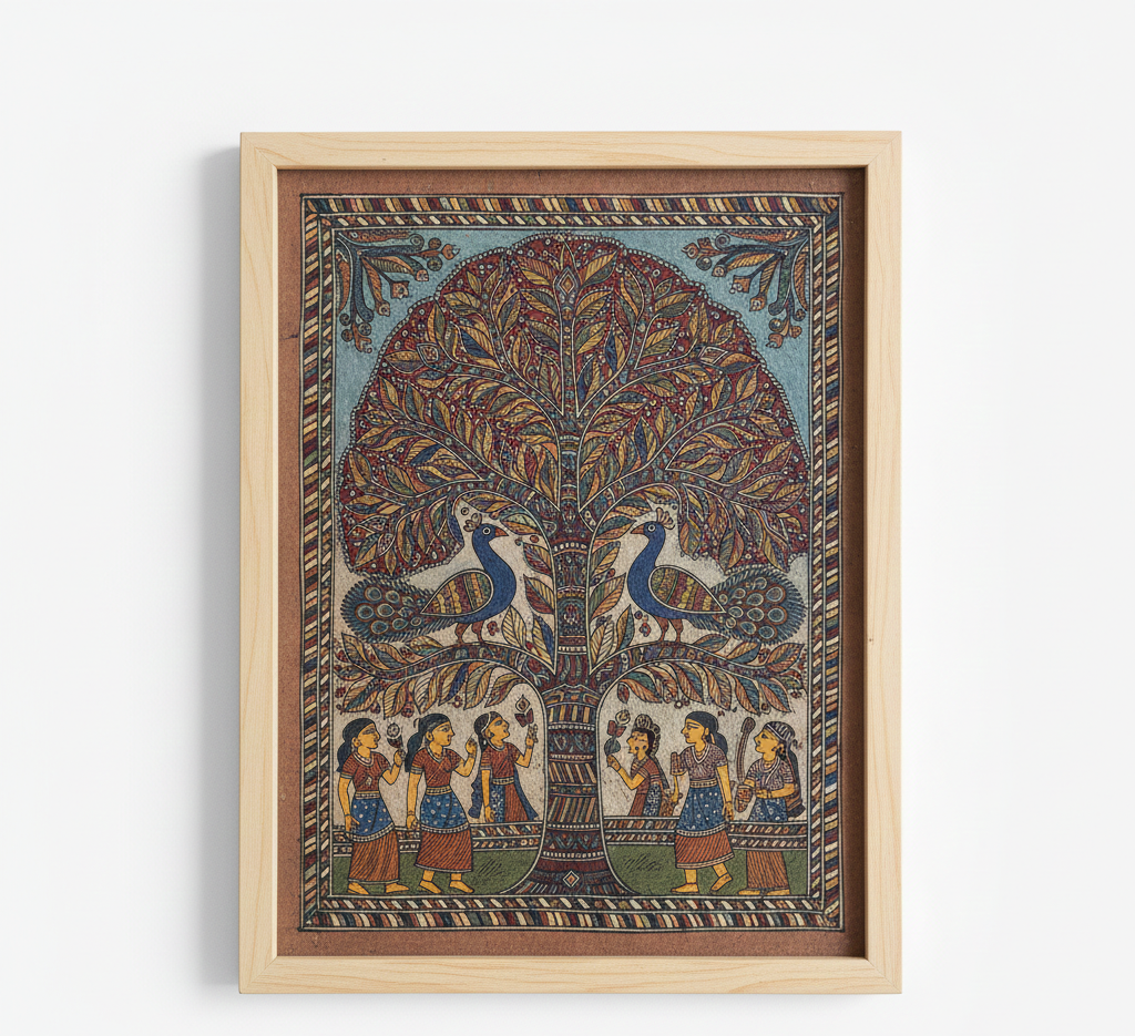 Authentic Madhubani Paintings – Hand-Painted Indian Folk Art