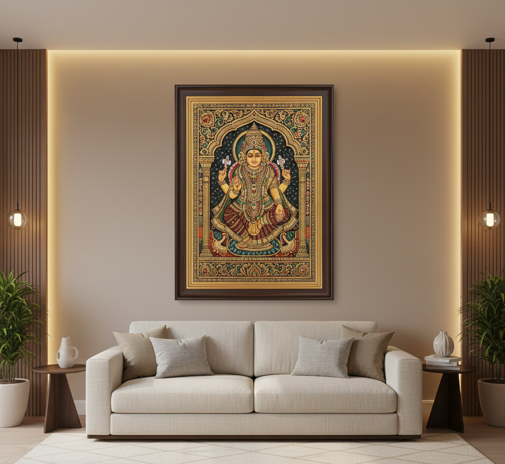 Traditional Thanjavur Paintings – Handcrafted Gold Foil Devotional Art