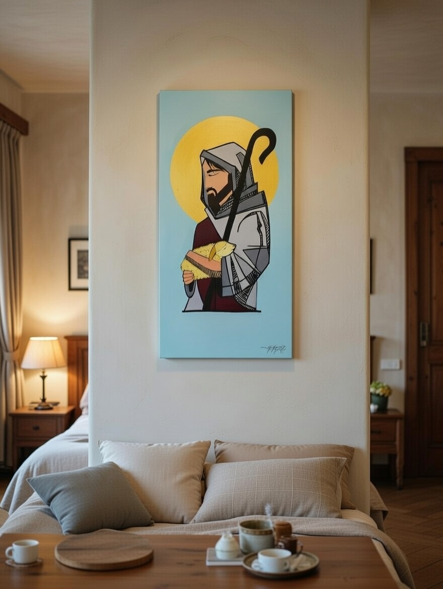 JESUS AND LAMB - Image 4